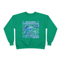 Oceanic Cybernetics Crewneck Sweatshirt — "Oceanic Cybernetics Digital Deep" Graphic