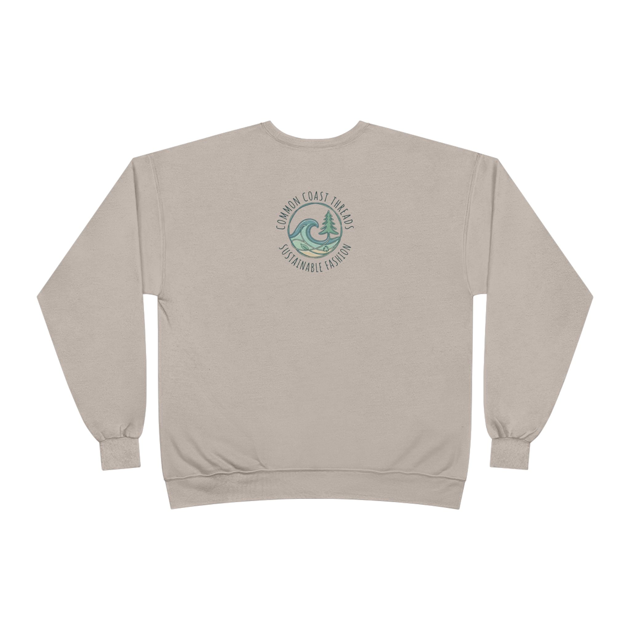 Oceanic Cybernetics Crewneck Sweatshirt — "Oceanic Cybernetics Digital Deep" Graphic