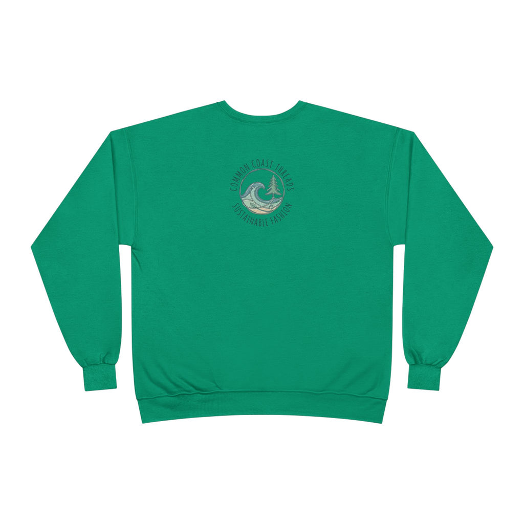 Oceanic Cybernetics Crewneck Sweatshirt — "Oceanic Cybernetics Digital Deep" Graphic