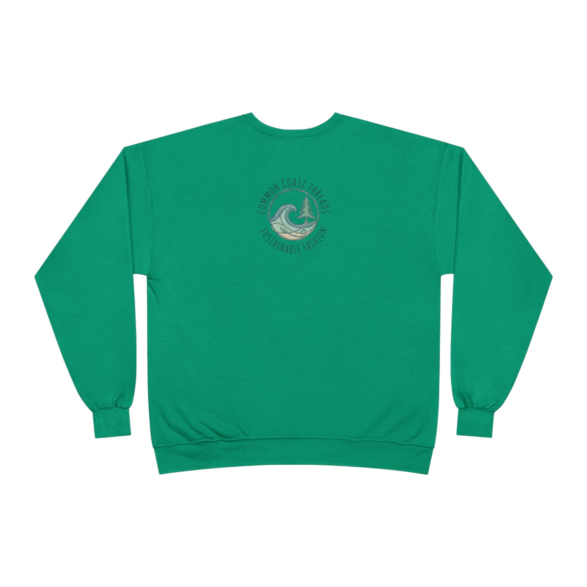 Oceanic Cybernetics Crewneck Sweatshirt — "Oceanic Cybernetics Digital Deep" Graphic