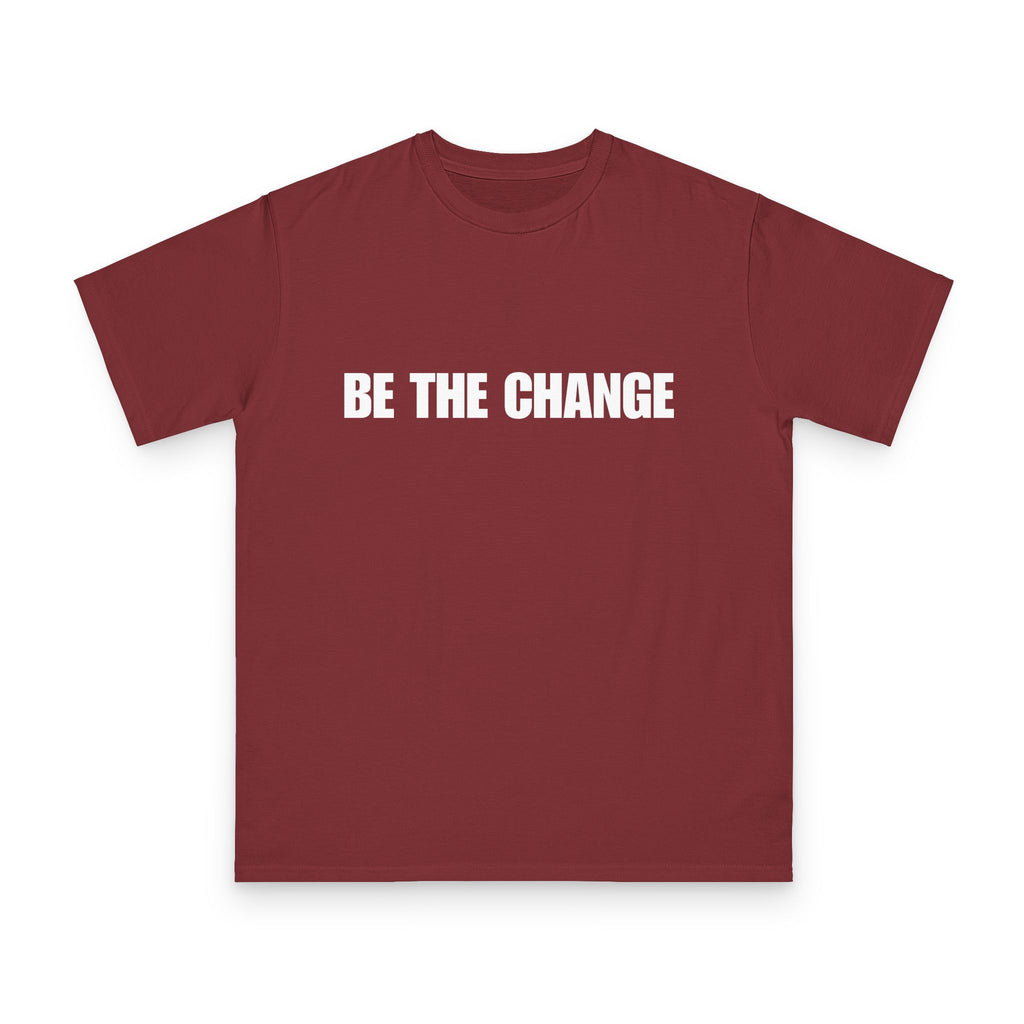 BE THE CHANGE Organic Tee — Sustainable Activist T-Shirt