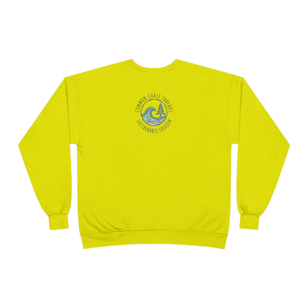 Oceanic Cybernetics Crewneck Sweatshirt — "Oceanic Cybernetics Digital Deep" Graphic