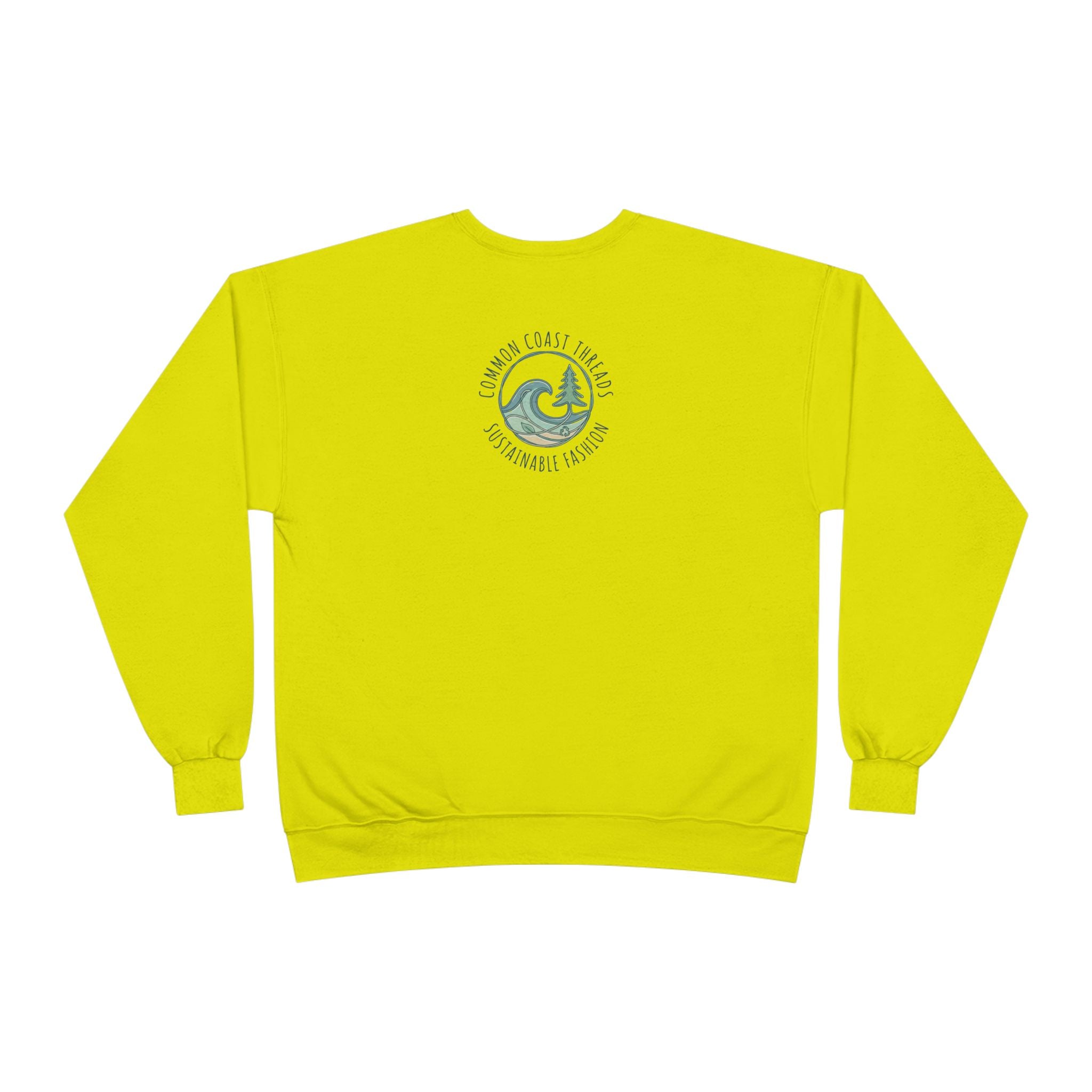 Oceanic Cybernetics Crewneck Sweatshirt — "Oceanic Cybernetics Digital Deep" Graphic