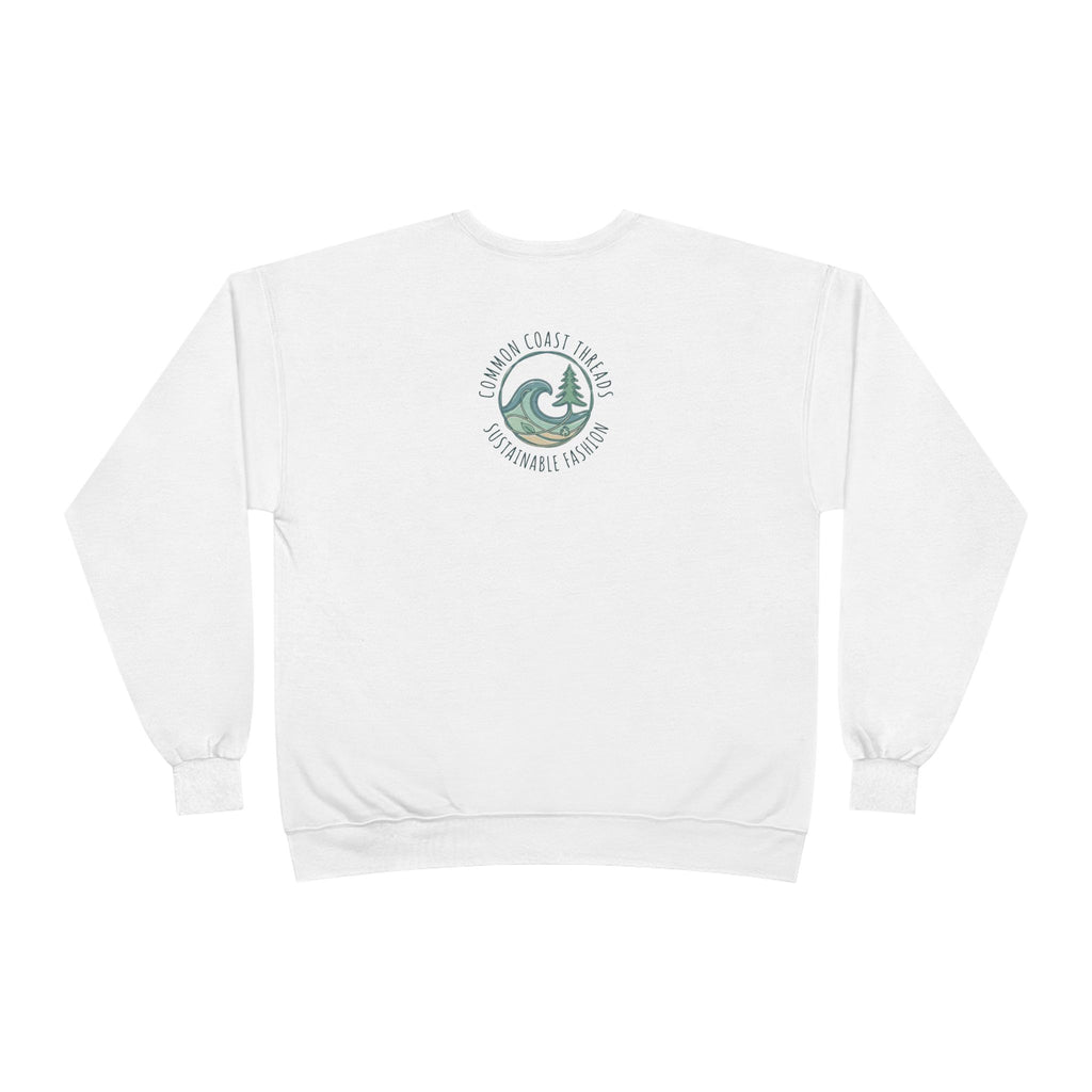 Oceanic Cybernetics Crewneck Sweatshirt — "Oceanic Cybernetics Digital Deep" Graphic