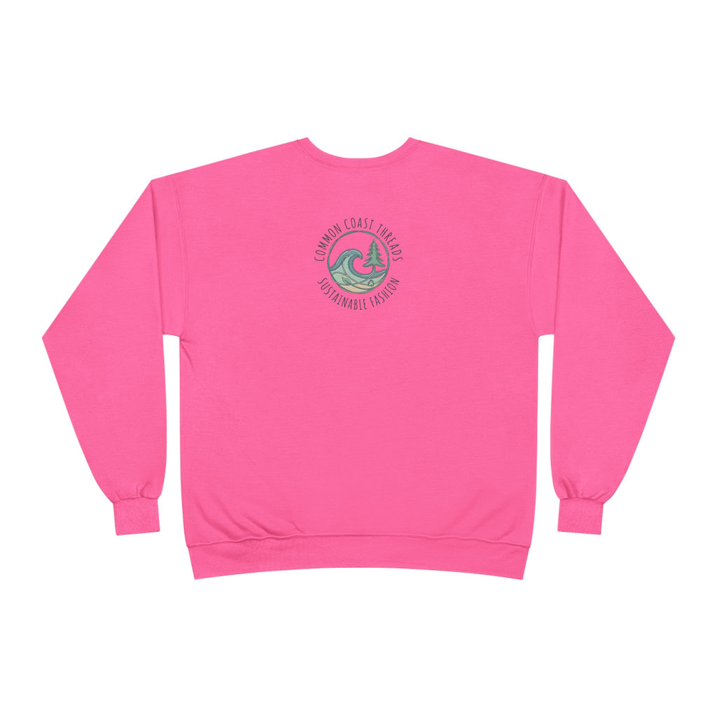 Oceanic Cybernetics Crewneck Sweatshirt — "Oceanic Cybernetics Digital Deep" Graphic