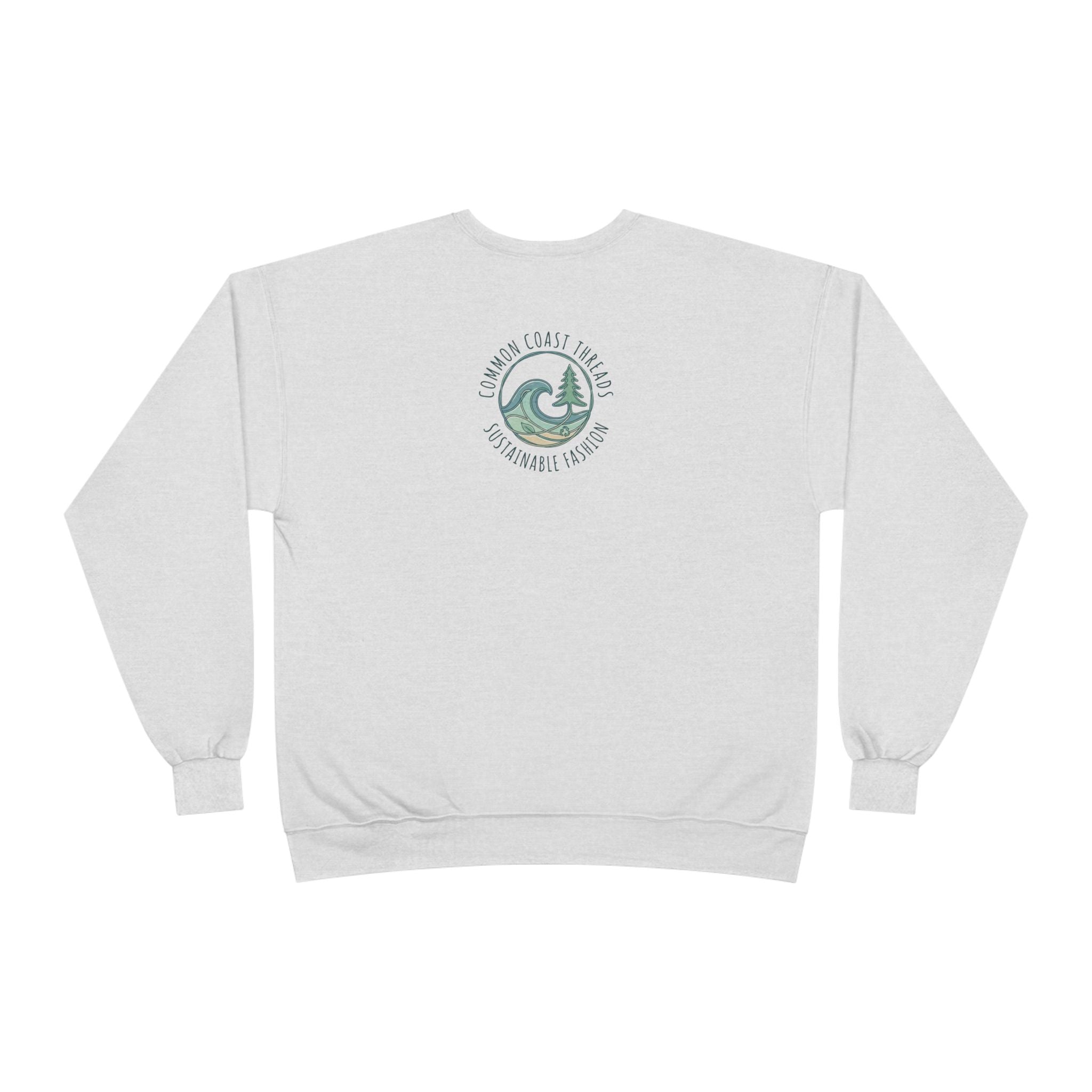 Oceanic Cybernetics Crewneck Sweatshirt — "Oceanic Cybernetics Digital Deep" Graphic