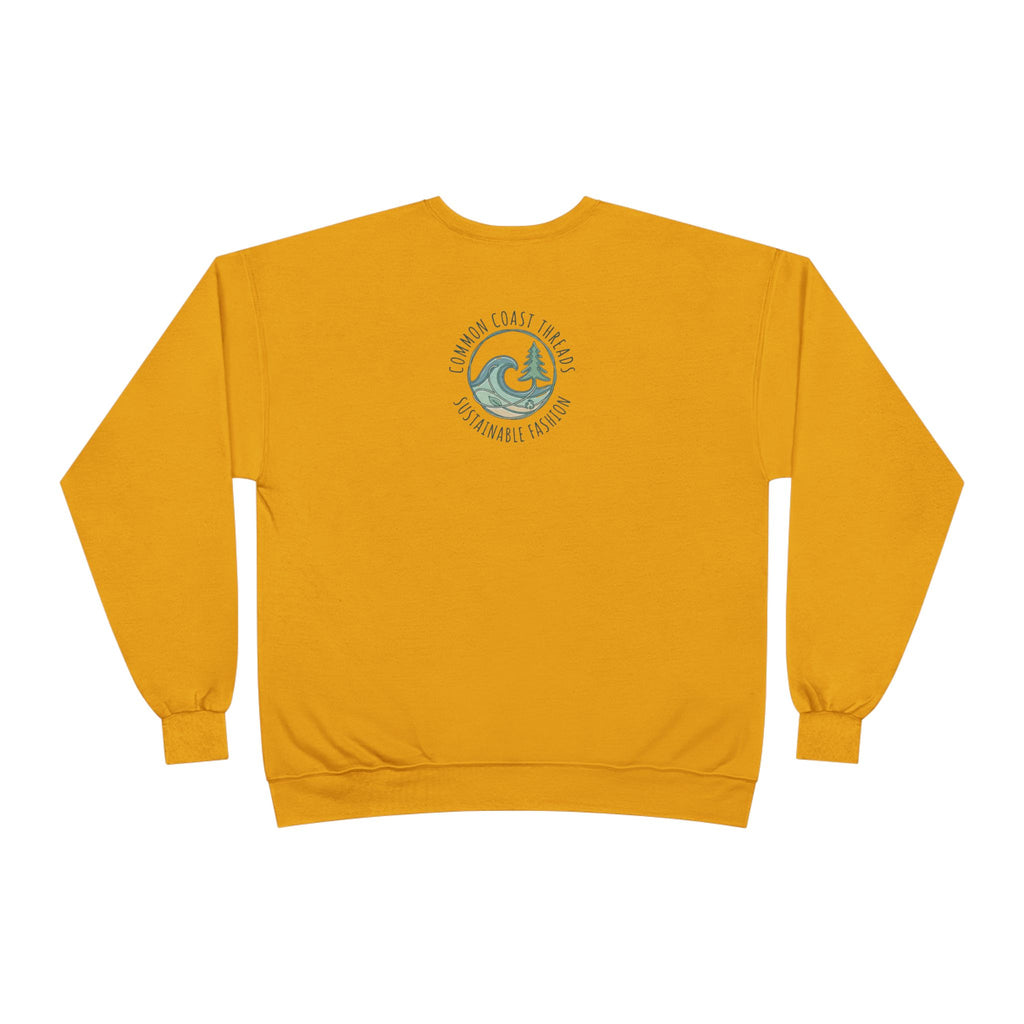 Oceanic Cybernetics Crewneck Sweatshirt — "Oceanic Cybernetics Digital Deep" Graphic
