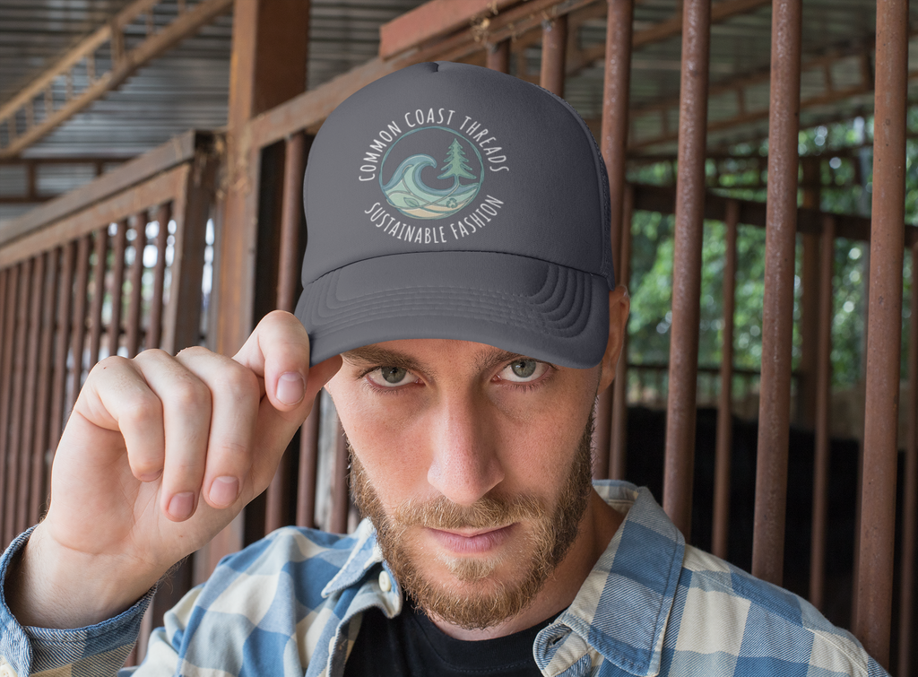 Common Coast Threads Eco-Friendly Embroidered Baseball Cap