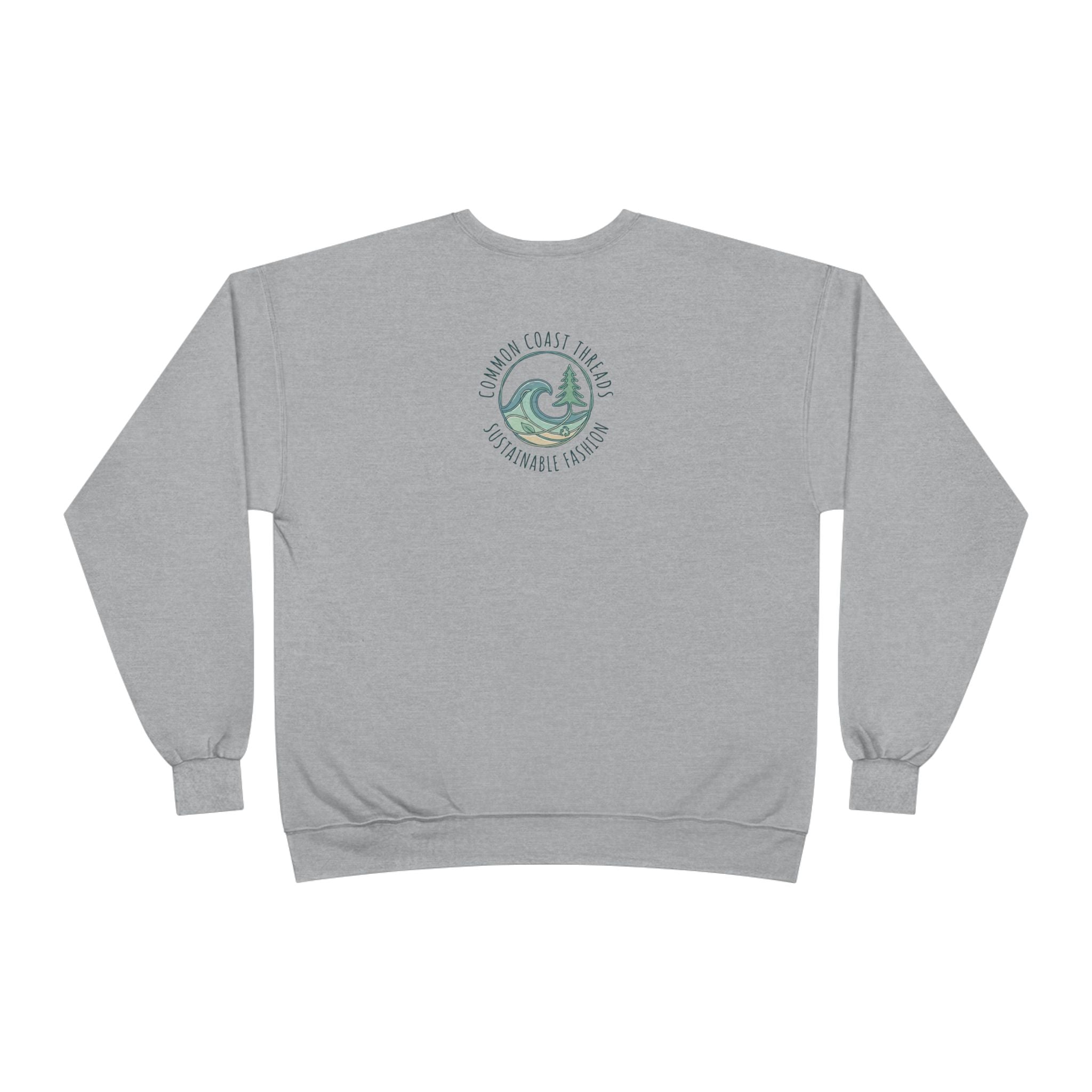 Oceanic Cybernetics Crewneck Sweatshirt — "Oceanic Cybernetics Digital Deep" Graphic