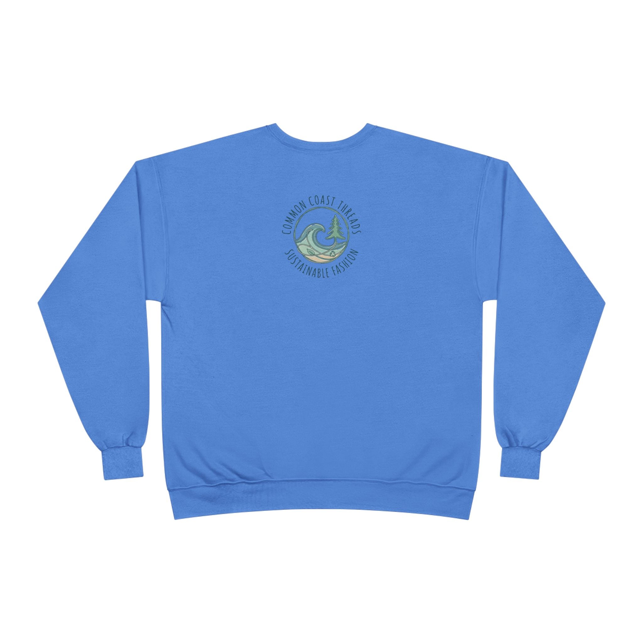 Oceanic Cybernetics Crewneck Sweatshirt — "Oceanic Cybernetics Digital Deep" Graphic