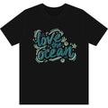Coastal Waves Organic T-Shirt — 'Common Coast Love the Ocean Graphic